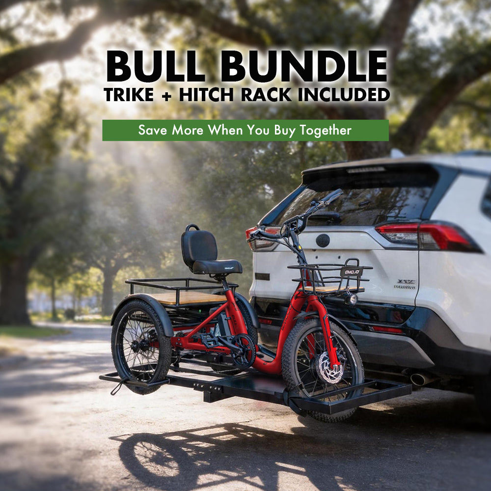 Bull Electric Trike - Power Your Ride with Style and Confidence