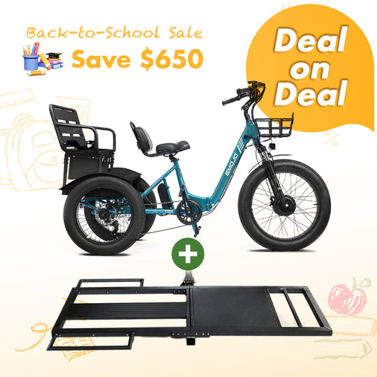 Bison Pro Urban Cruiser + Hitch Rack Bundle