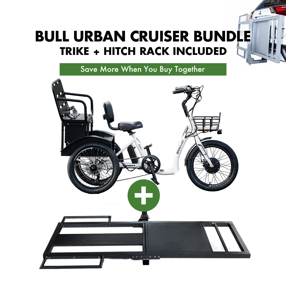 Bull Urban Cruiser + Hitch Rack Bundle