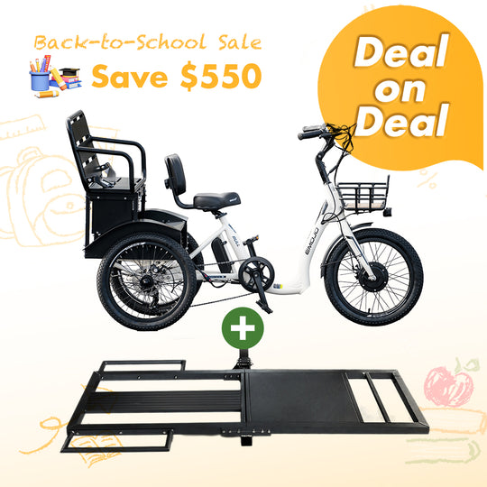 Bull Urban Cruiser + Hitch Rack Bundle