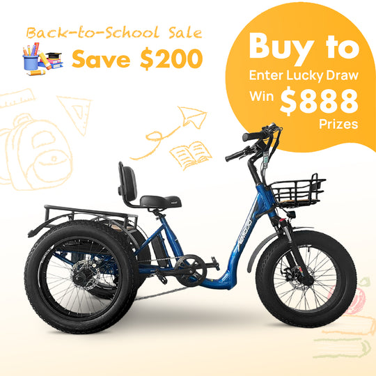 Bull Trail - All-Terrain Electric Trike for Ultimate Adventures