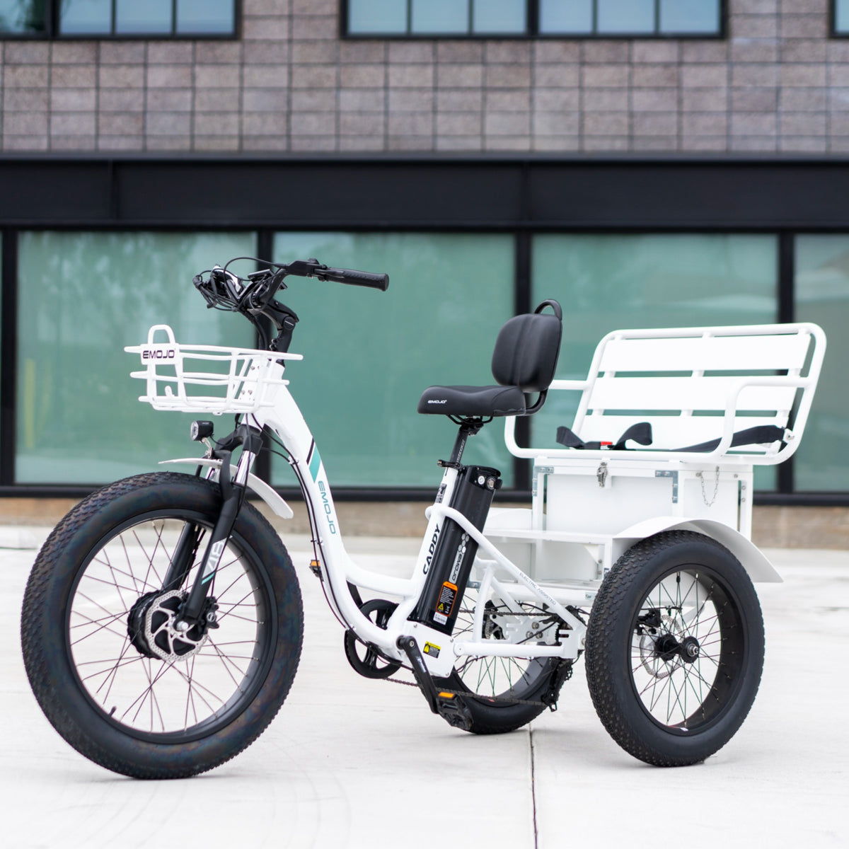 Caddy Pro Urban Cruiser - Adventure Awaits with Family-Friendly Electric Trike