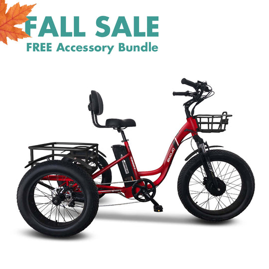 Emojo Caddy Pro Electric Trike - Experience Ultimate Freedom and Adventure