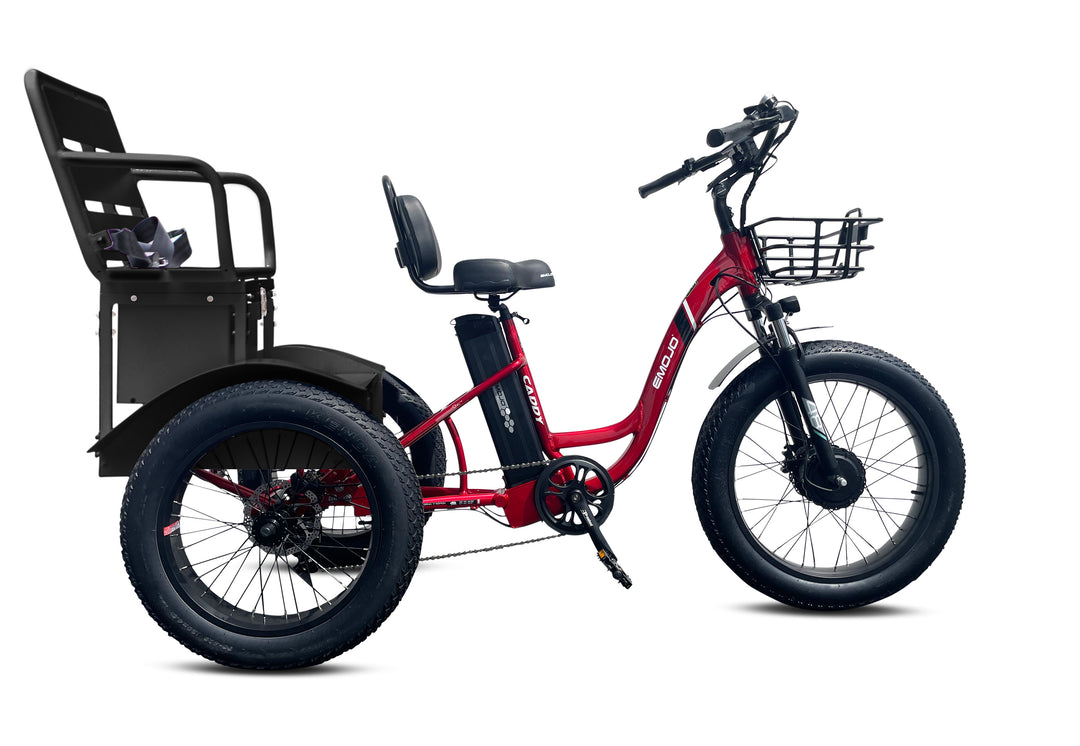 Emojo Caddy Pro Electric Fat Tire Trike Emojo Caddy Pro Electric Fat Tire Trike