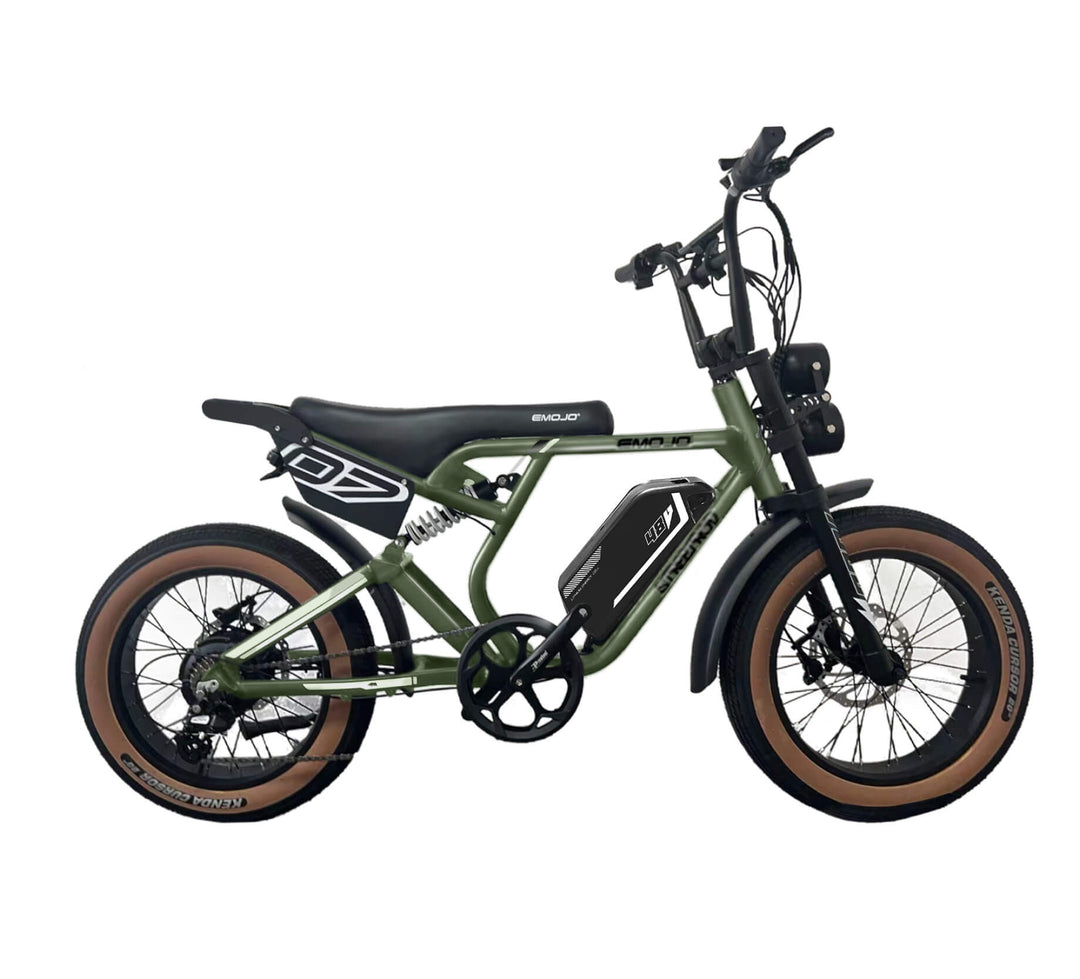 Emojo Streetrod Bike: 7-Speeds, Absorbs Bumps and Uneven Terrain