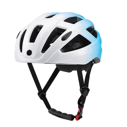 Emojo Smart Helmet: Your Ultimate Safety Companion for Every Ride, White & Blue