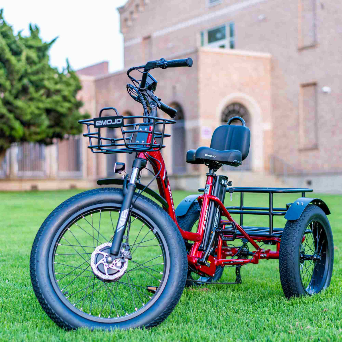 Emojo Caddy Pro Electric Trike - Experience Ultimate Freedom and Adventure